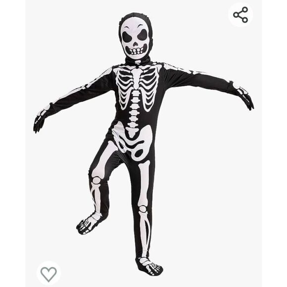NWOT KIDS SKELETON SUIT - Picture 2 of 4